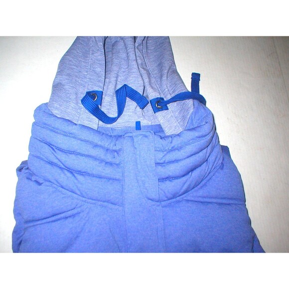 NWT Athleta $148 Womens Heather Purple Vest Detachable Hood M Warm Puffer Cozy - Picture 10 of 12